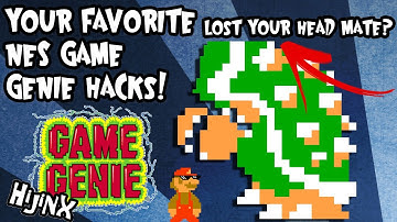 INSANE! Your favorite NES game genie hacks! - Game Genie Hijinx!