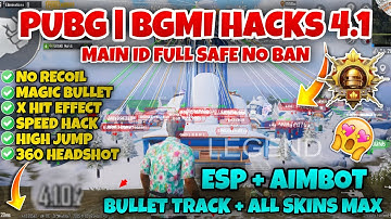 Pubg Mobile hack 4.1 ( New 4.1 Version Inbuilt Esp Mod ) | Pubg Mobile Gl+Kr Hack | Pubg 4.1 Hack