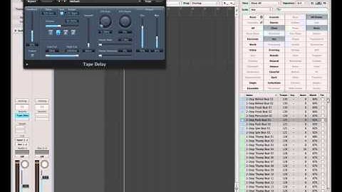 Logic Audio Tape Saturation Trick (tube Compression)