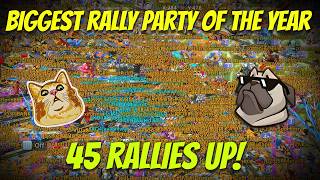 Lords Mobille - Biggest rally party in 2026! 45 rallies at K734. Let's burn everything around