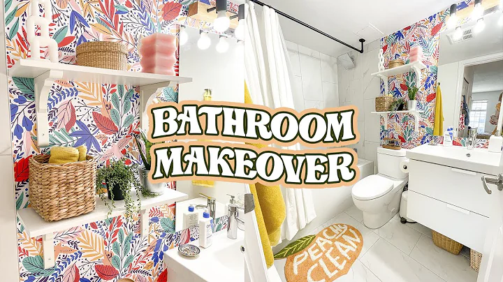 thrifted bathroom makeover  DIY + THRIFT FLIP my l...