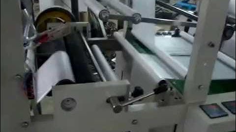 Two line EPE  bubble film bag making machine