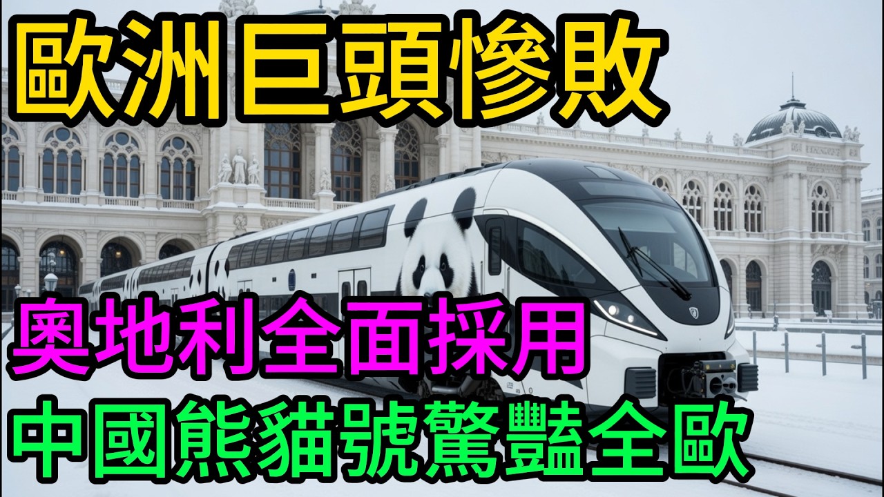 被拒之門外多年，中國雙層動車為何突然在歐洲心臟封神？“熊貓號”橫掃阿爾卑斯山，30萬公里測試背後的驚天細節！#中國高鐵#中車株機#熊貓號#CRRC#奧地利Westbahn#中國製造#大國重器#基建狂魔