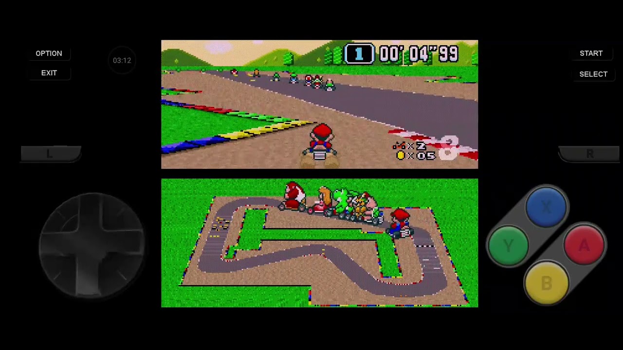 corrida Mario bros TM