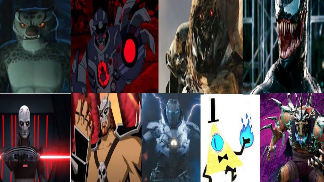 Defeats Of My Favorite Movie and Series Villains Parte 1