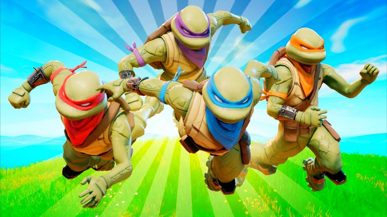 Las Tortugas Ninja desembarcarían en Fortnite