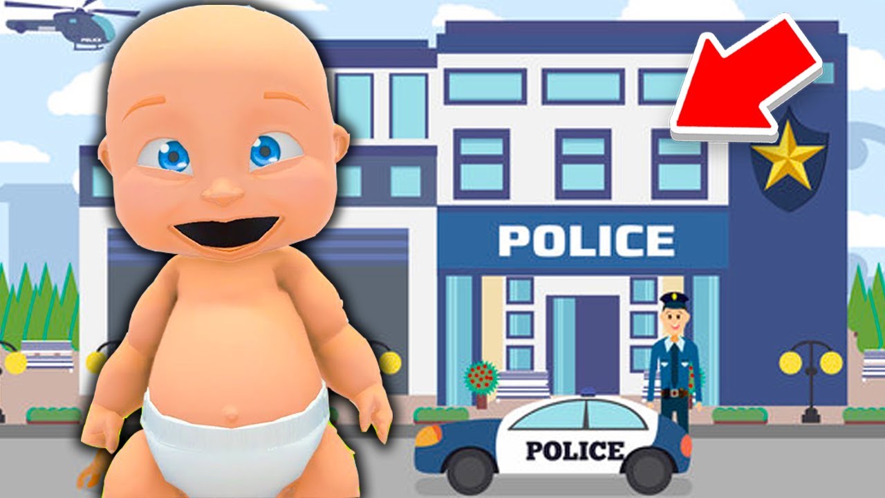 Baby Goes To The POLICE STATION 100 Times... - YouTube