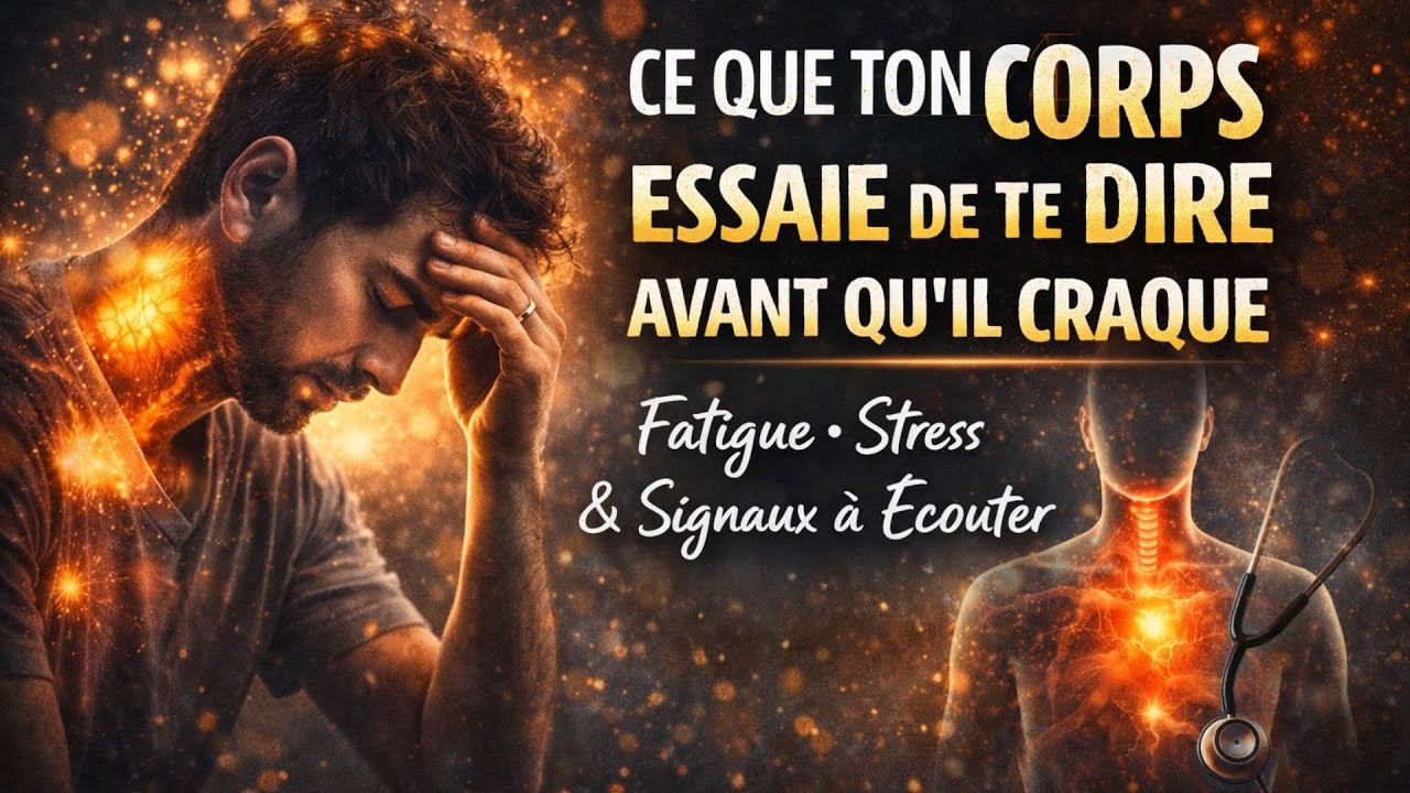Ce que ton corps essaie de te dire avant qu’il craque : fatigue, stress et signaux à écouter