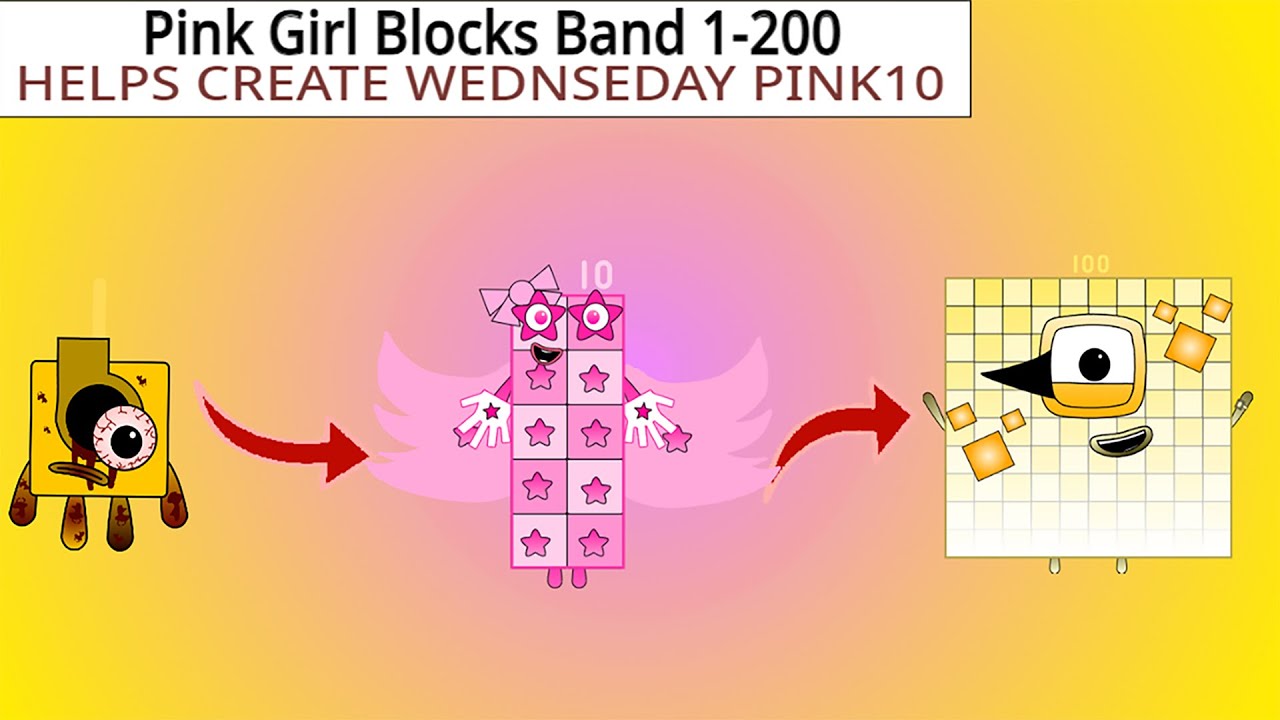 Looking For PinkGirlBlocks Band 2024 Editio (1 -100)  remix 2 (My Band Version)