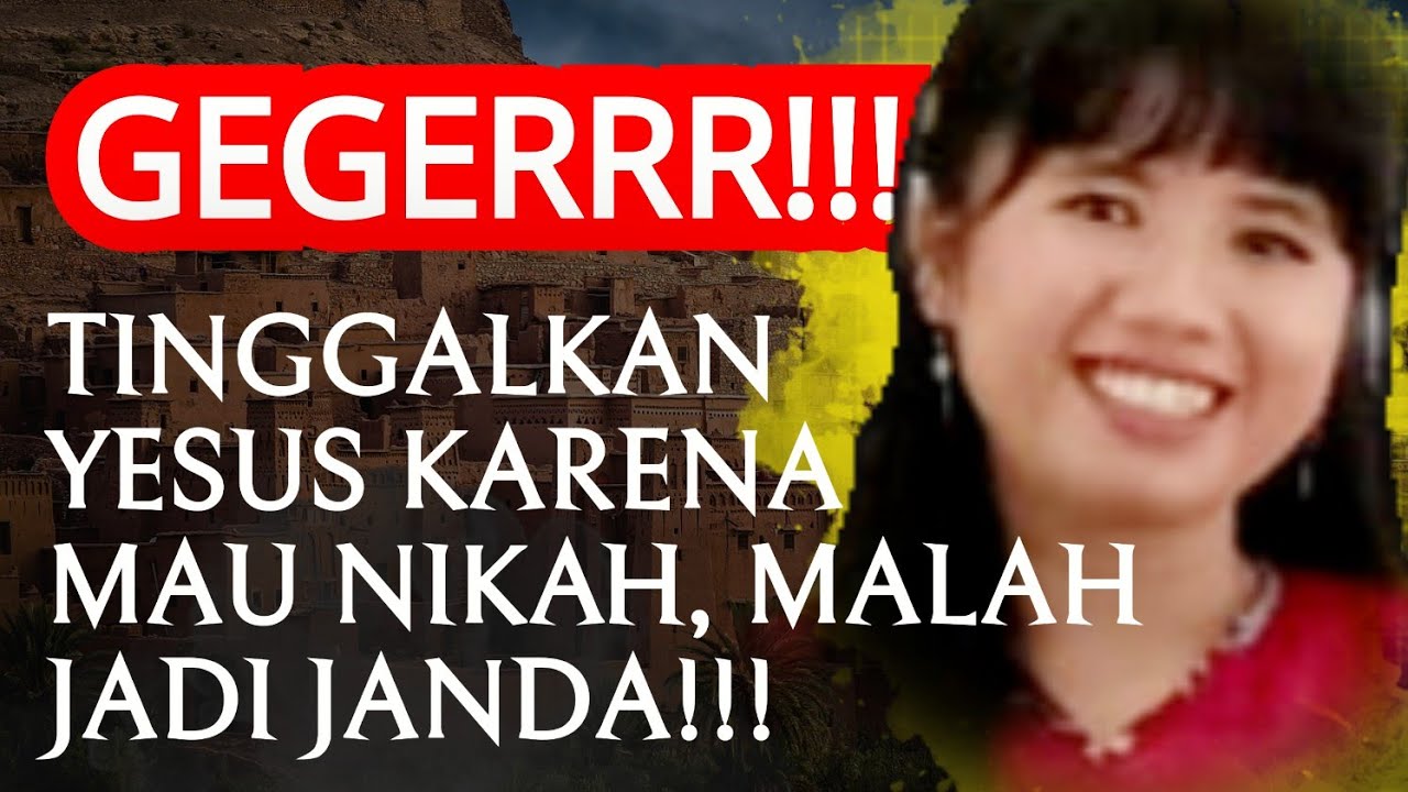 NIKAH DIAM-2 DENGAN LAKI-2 BEDA KEYAKINAN SUPAYA BAHAGIA. SEKARANG MALAH JADI JANDA!