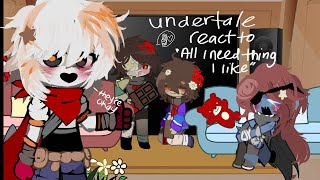 Undertale react to \