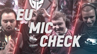 EU LCS Mic Check: Week 9 | Spring Split 2018
