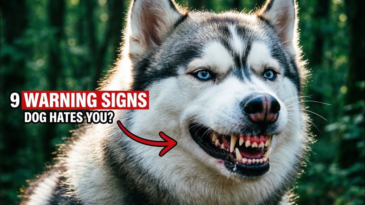 9 WARNING Signs Your Dog HATES You 🐕⚠️ | Dog Behavior Explained - YouTube