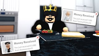 BEING PAID AS A BLOXBURG BUTLER