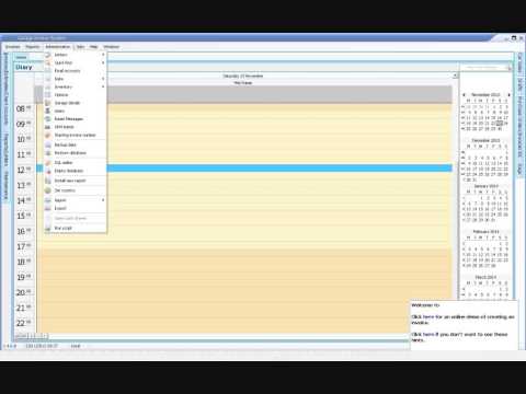garage invoicing software