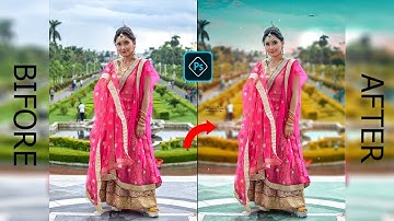 Photoshop Tutorial How to Edit Outdoor Portrait Blur & Color Background Edit 2020