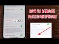 How to Delete Face ID on iPhone 14 Pro Max | Delete Face ID With Mask on iPhone.