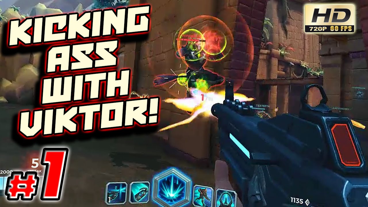 Paladins Walkthrough: Episode 1 - Kicking Ass With Viktor! - PC Paladins Online Gameplay 60fps