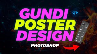"Poster Breakdown – Gundi Song Vibe | Photoshop से बनाओ Pro Poster" screenshot 4