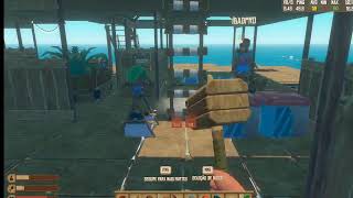 JOGANDO RAFT  AMIGOS