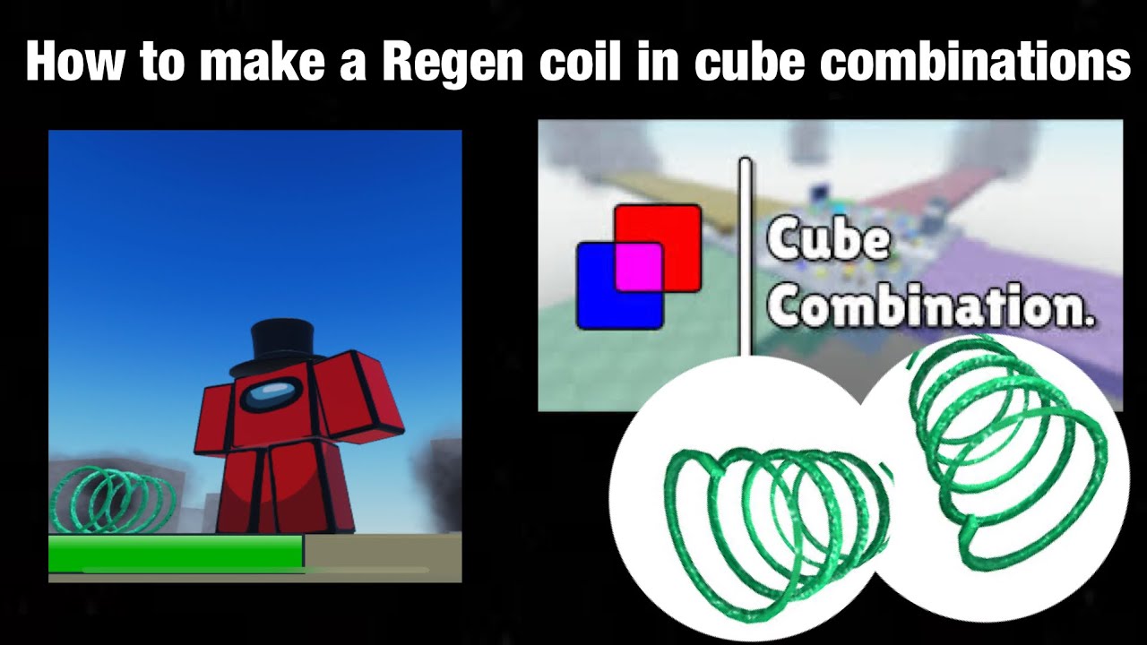 How to make Regen coil in Cube Combinations |TAGS| #cubecombinations # ...