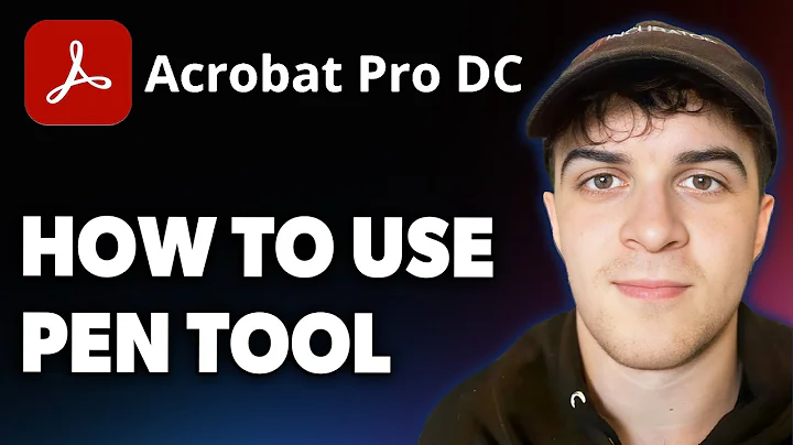 How to Use Pen Tool in Adobe Acrobat Reader DC [2025 Full Guide]