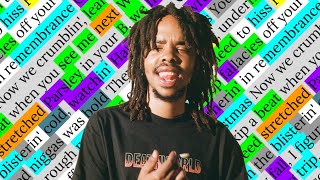 Earl Sweatshirt, Loosie | Rhyme Scheme Highlighted