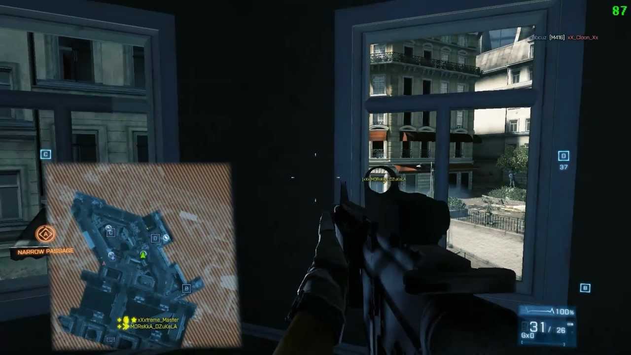 BF3: ESL versus gameplay on Seine Crossing map, 12.3.2013, xXxtreme_Master