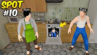 TOP 10 SECRET HIDING SPOTS in Schoolboy Runaway! (Parents Can’t Find Me) 🔥 screenshot 4