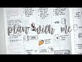 No Kit/Minimal Stickers Plan With Me in My Hobonichi Cousin