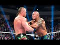 WWE 2k26 FULL MATCH - Brock Lesnar Vs. The Rock : SmackDown Live Full Match