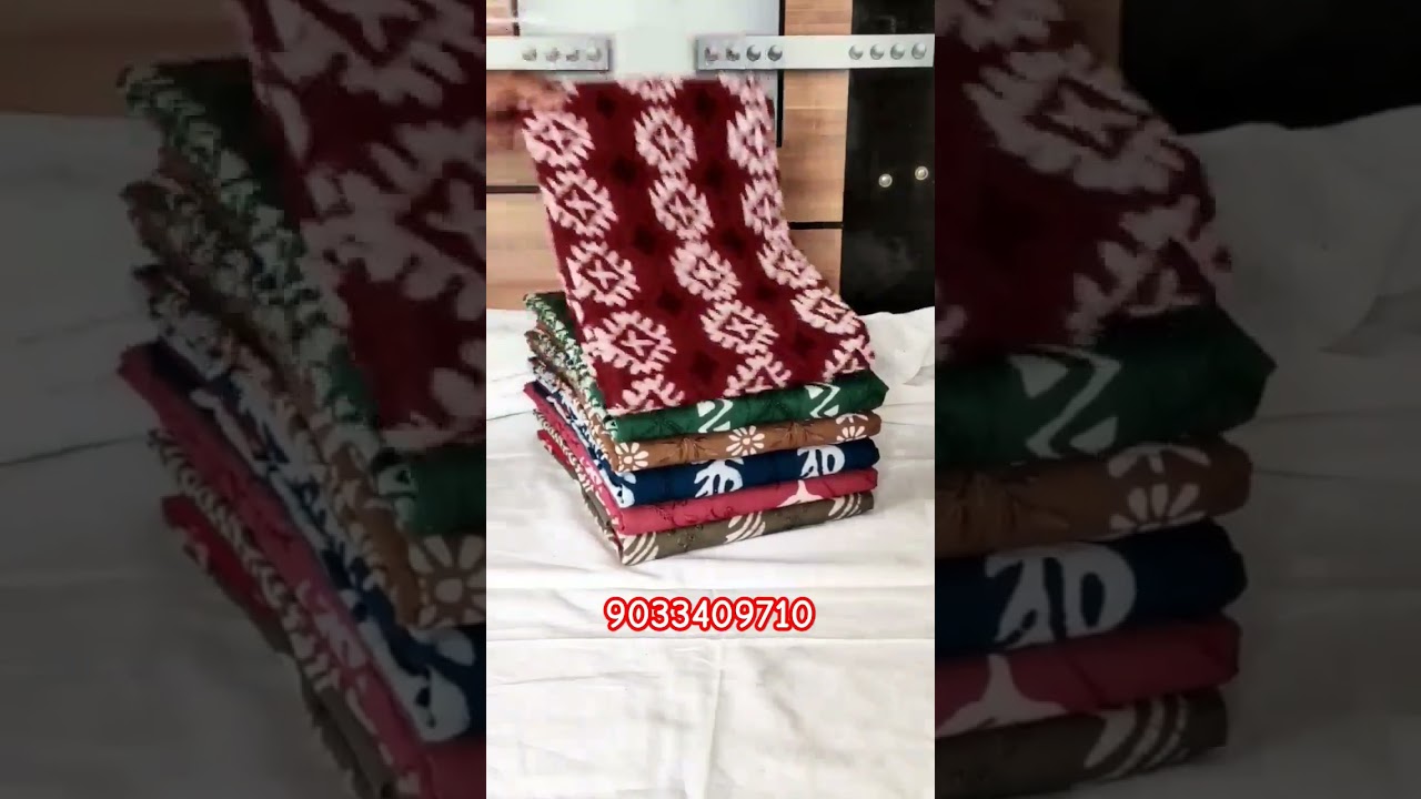 Soft cotton churidar material wholesale | batik print churidar design | daily use churidar material
