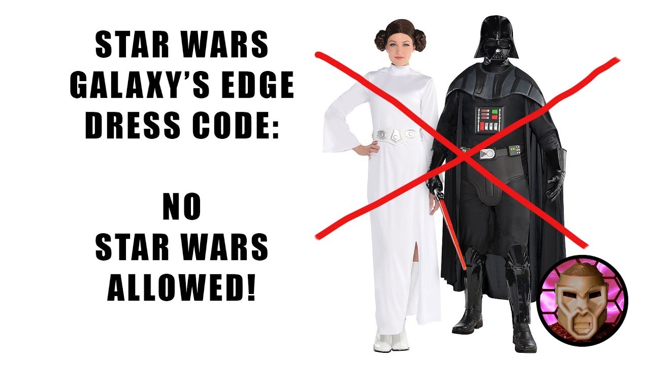 Star Wars Galaxy's Edge Dress Code: No Star Wars Allowed!