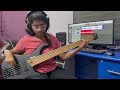 Joyo Joyo | Bass Play through by Deshna Chitturi | Jaivik Swar