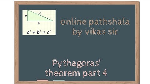 VISUAL PROOF PART-4 PYTHAGORAS