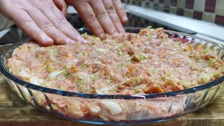 Ужин из фарша с кабачками Запеканка #Shorts