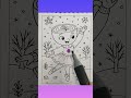 Ballerina Cappuccina in 1sec 🪄 #ballerinacappuccina #art #speedart #coloring #cute