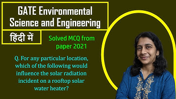 GATE Environmental Science and Engineering 2021 | Solved MSQ | Solving Questions with Gauri ma’am