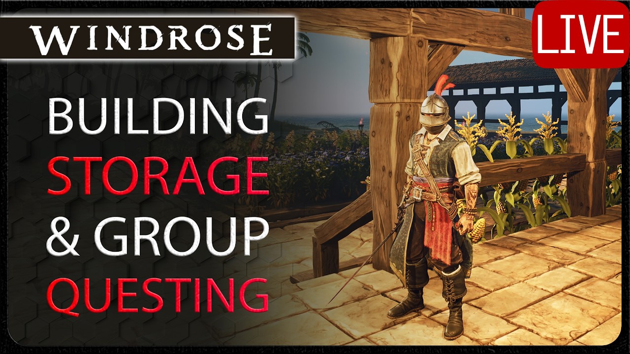 Base Building & Adventure with the Boyz! - Windrose Early Access Gameplay - Beyla's Rest MP Server