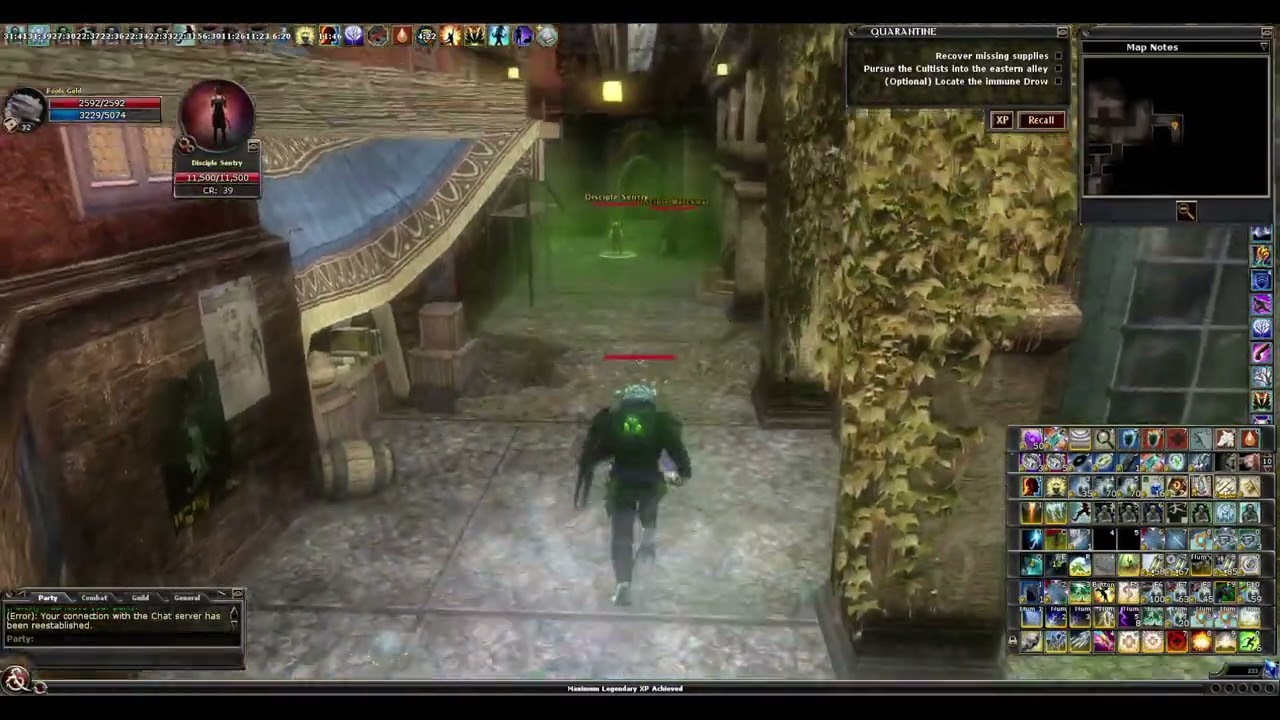 DDO Quarantine, LR6 Cold Druid