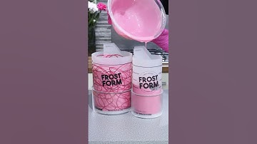 Watch our full tutorial that we posted yesterday on how to make a Tiered Cake with Frost Form🤗