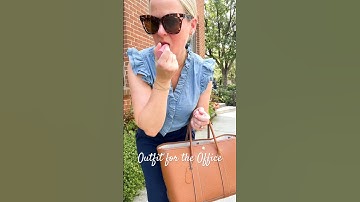 Easy outfit for the office! All linked in my bio on LTK. #workoutfits #budgetfriendly #officeoutfit