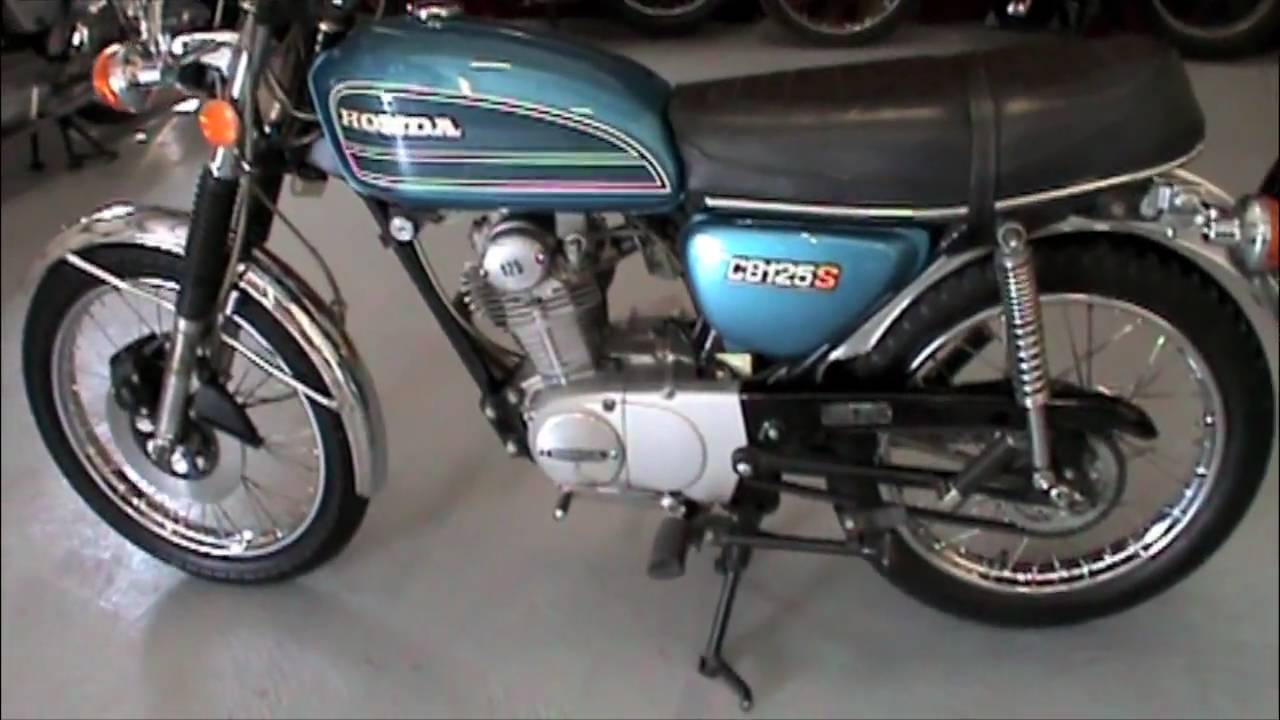 www.SergesAutoSales.com 1975 Honda CB125s for sale - YouTube