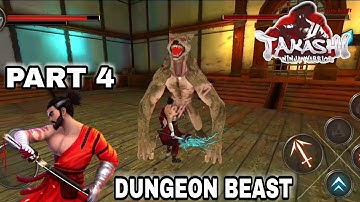 TAKASHI NINJA WARRIOR  DUNGEON BEAST | PART 4 | TAKASHI NINJA | GAME RATY
