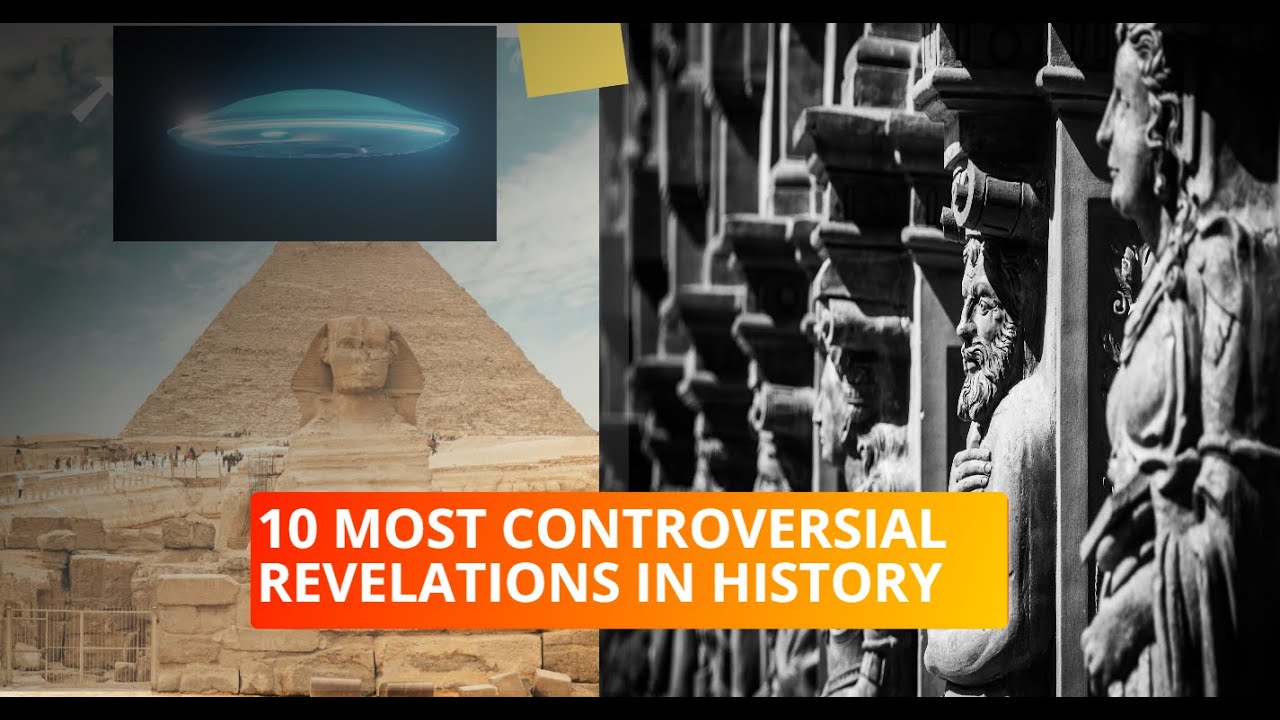 10 most controversial revelations in history//इतिहास के 10 सबसे विविध