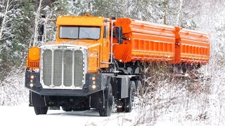 For diamonds! The largest Russian truck