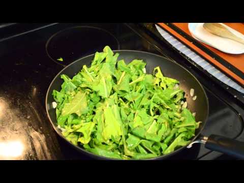 How to Make Sauteed Dandelion Greens