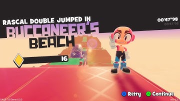 Project Rascal 2022: Pyramid Panic Speedrun 47"98