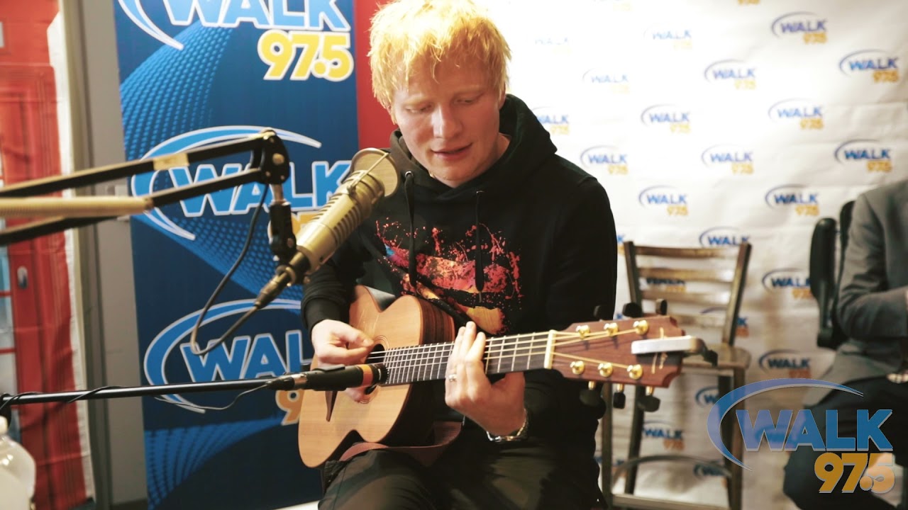 Ed Sheeran PERFORMING SHIVERS | Walk 97.5 |