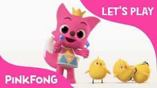 Play a Drum With Me! | Let's Play With PINKFONG | PINKFONG Songs for Children